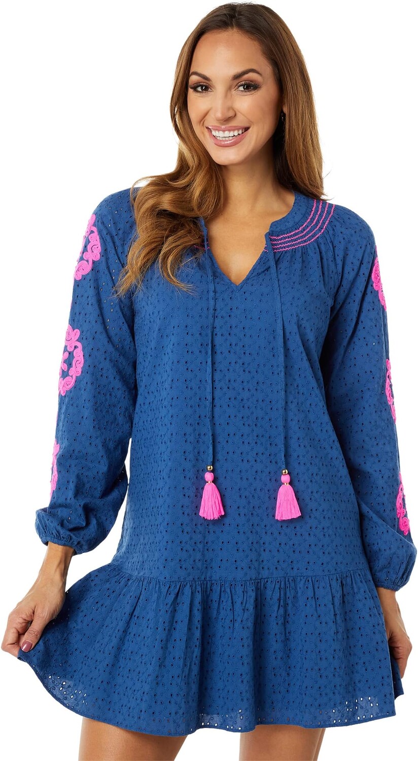 Платье Lilly Pulitzer Lucee Dress, цвет Oyster Bay Navy Bayside Eyelet
Платье Lilly Pulitzer Lucee Dress, цвет Oyster Bay Navy Bayside Eyelet