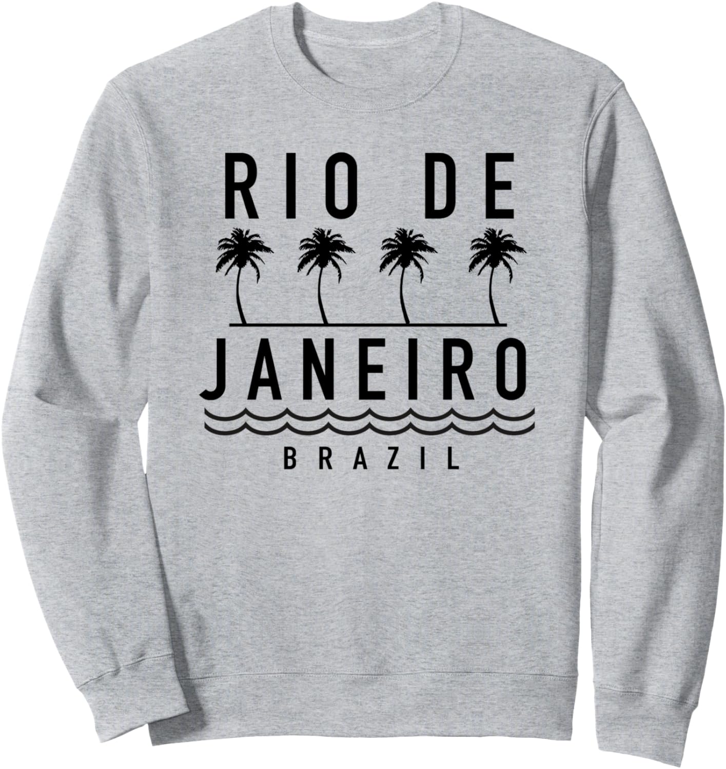 Рио-де-Жанейро, Бразилия, толстовка с пальмами Trendy Apparel, серый
Рио-де-Жанейро, Бразилия, толстовка с пальмами Trendy Apparel, серый