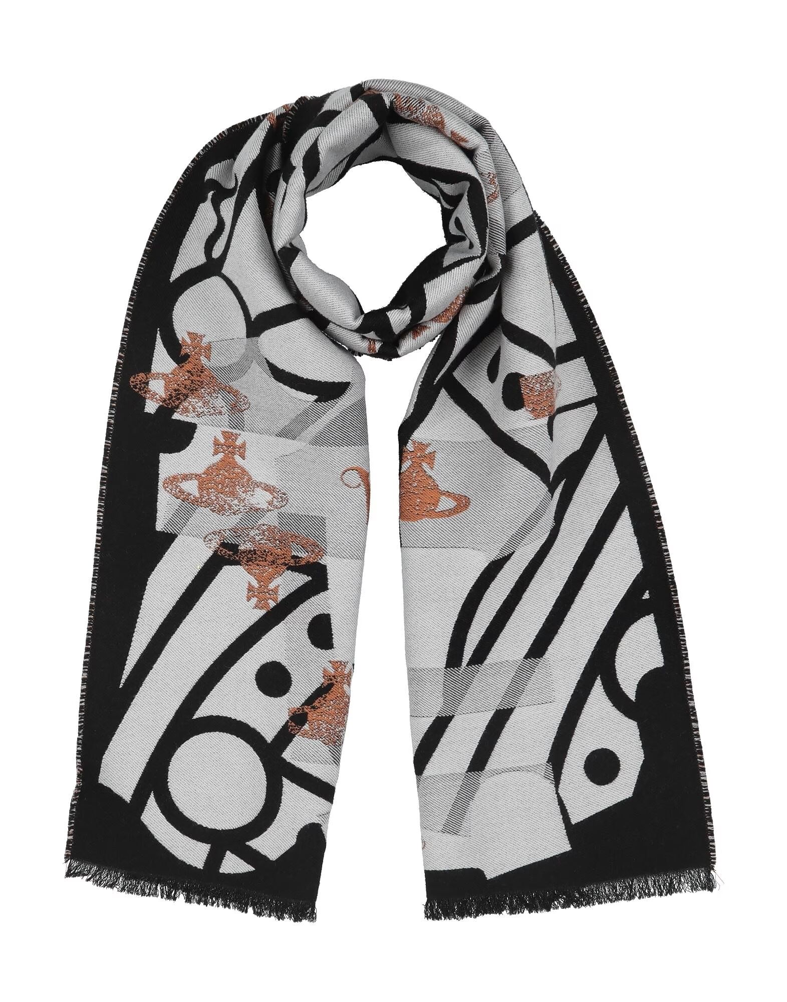 Шарф Vivienne Westwood, черный
Шарф Vivienne Westwood, черный