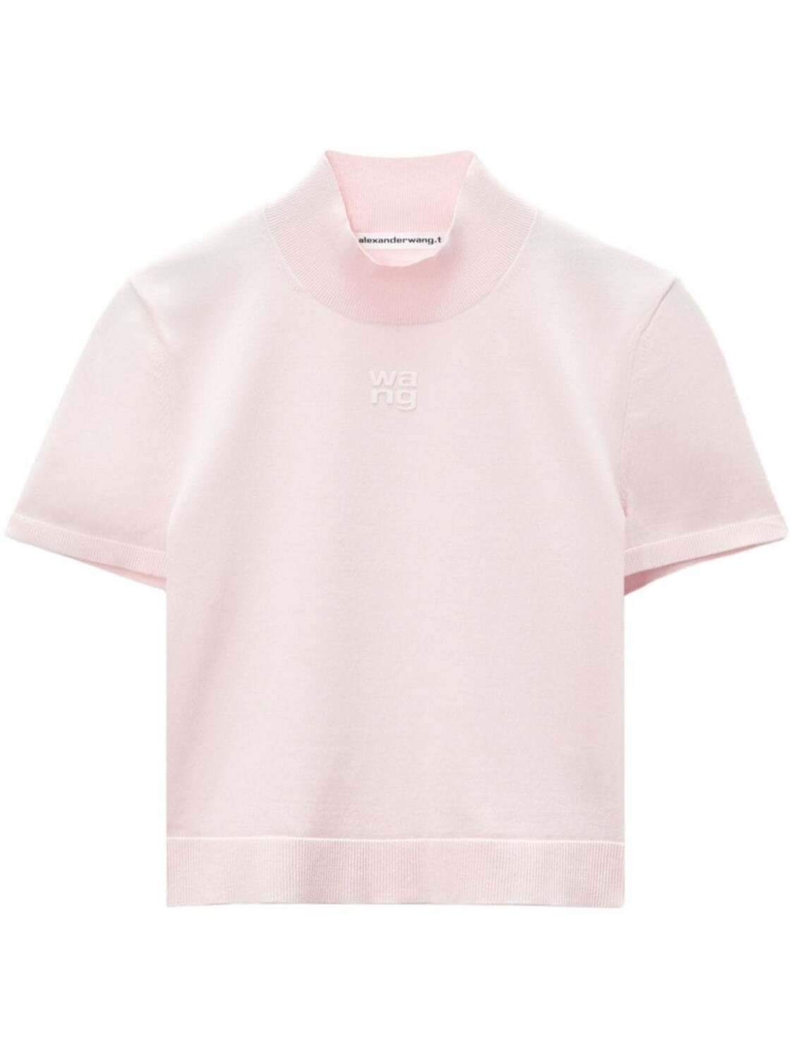 Alexander Wang трикотажный топ с тисненым логотипом, розовый
Alexander Wang трикотажный топ с тисненым логотипом, розовый