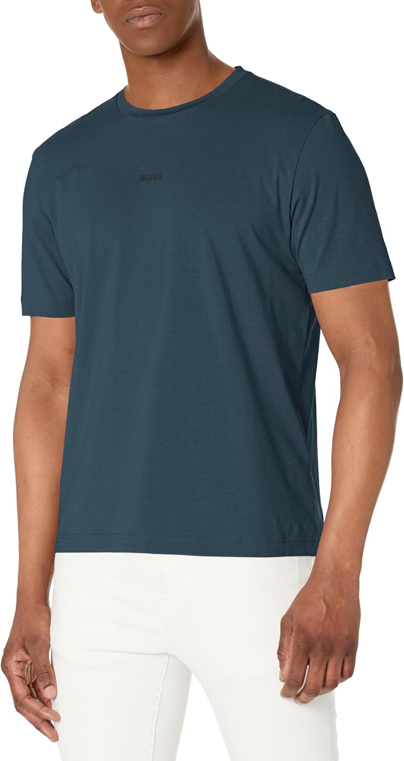 Мужская футболка BOSS с маленьким тональным логотипом, стандартный крой, трикотаж, Dark Teal Green, Зеленый, Мужская футболка BOSS с маленьким тональным логотипом, стандартный крой, трикотаж, Dark Teal Green
Мужская футболка BOSS с маленьким тональным логотипом, стандартный крой, трикотаж, Dark Teal Green, Зеленый, Мужская футболка BOSS с маленьким тональным логотипом, стандартный крой, трикотаж, Dark Teal Green