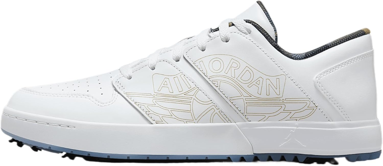 Кроссовки Nike Golf Air Jordan NU Retro 1 G - черный/зеленый/белый 002, White/White/White
Кроссовки Nike Golf Air Jordan NU Retro 1 G - черный/зеленый/белый 002, White/White/White