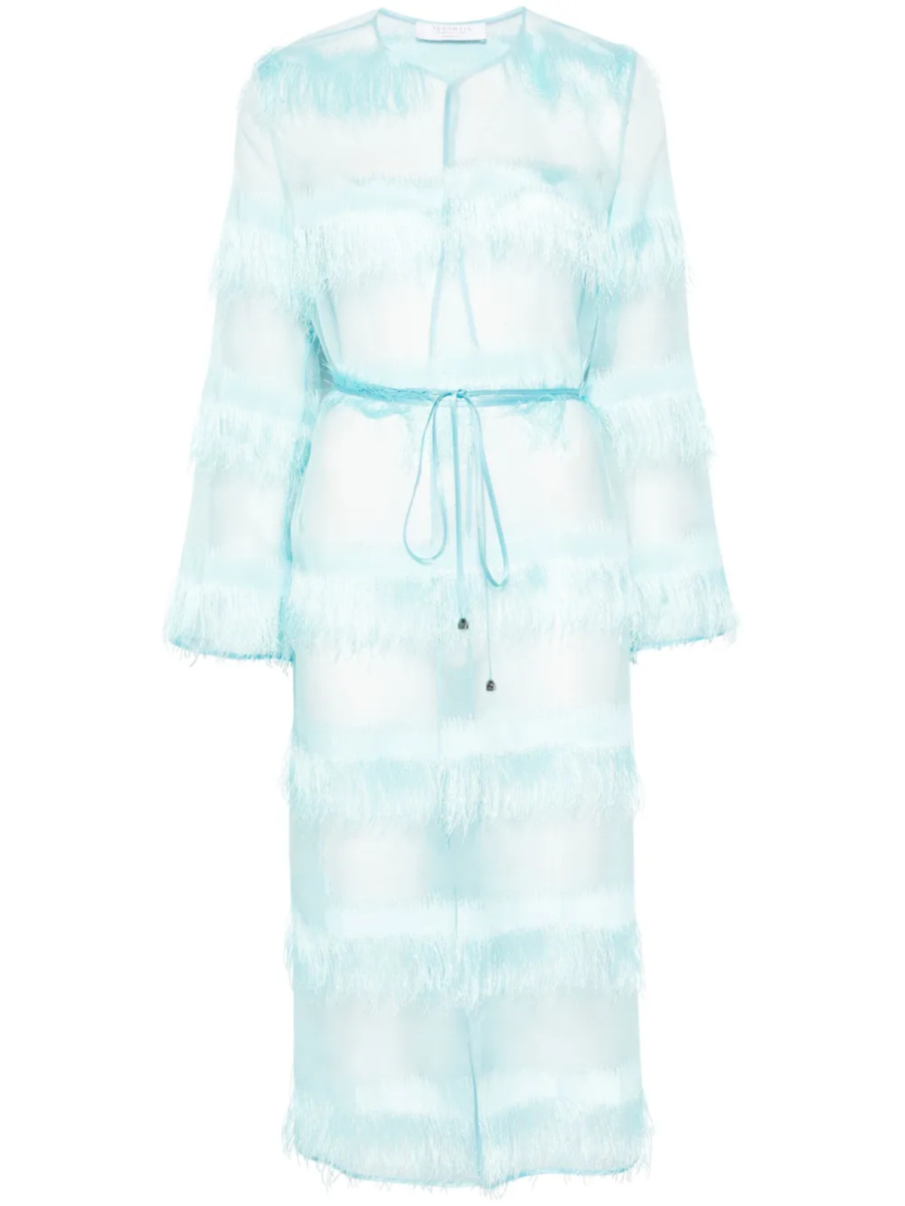 Пальто с бахромой DE SANTIS, синий 
Пальто с бахромой DE SANTIS, синий