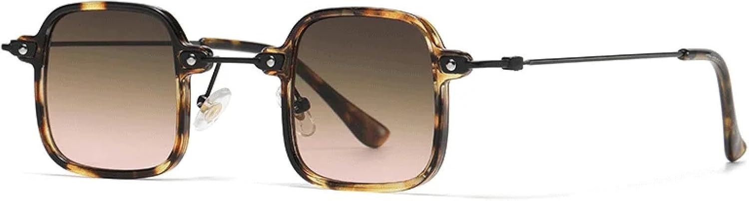 Женские солнцезащитные очки с прозрачными градиентными линзами, защита от УФ-излучения UV400; мужские солнцезащитные очки в стиле панк с заклепками и модным леопардовым принтом DSVIGF, Leopard Teapink
Женские солнцезащитные очки с прозрачными градиентными линзами, защита от УФ-излучения UV400; мужские солнцезащитные очки в стиле панк с заклепками и модным леопардовым принтом DSVIGF, Leopard Teapink