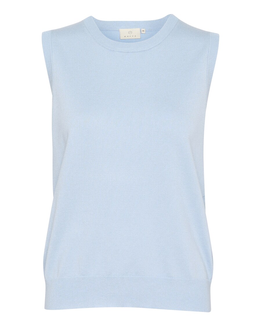 Вязаный топ Kaffe Lizza, небесно-синий
Вязаный топ Kaffe Lizza, небесно-синий