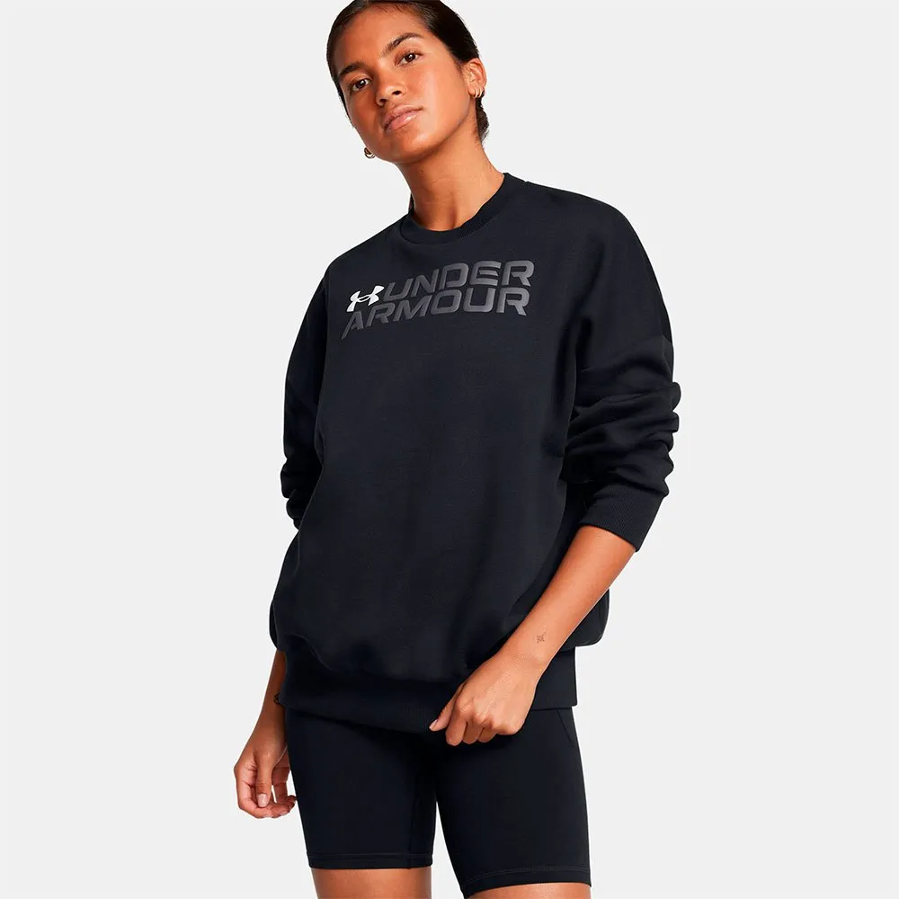 Толстовка Under Armour Rival Fleece Wordmark Oversized, черный
Толстовка Under Armour Rival Fleece Wordmark Oversized, черный