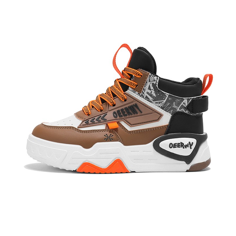 Водонепроницаемые высокие детские кроссовки для повседневной жизни YUZHAOLIN, белый/оранжевый
Водонепроницаемые высокие детские кроссовки для повседневной жизни YUZHAOLIN, белый/оранжевый