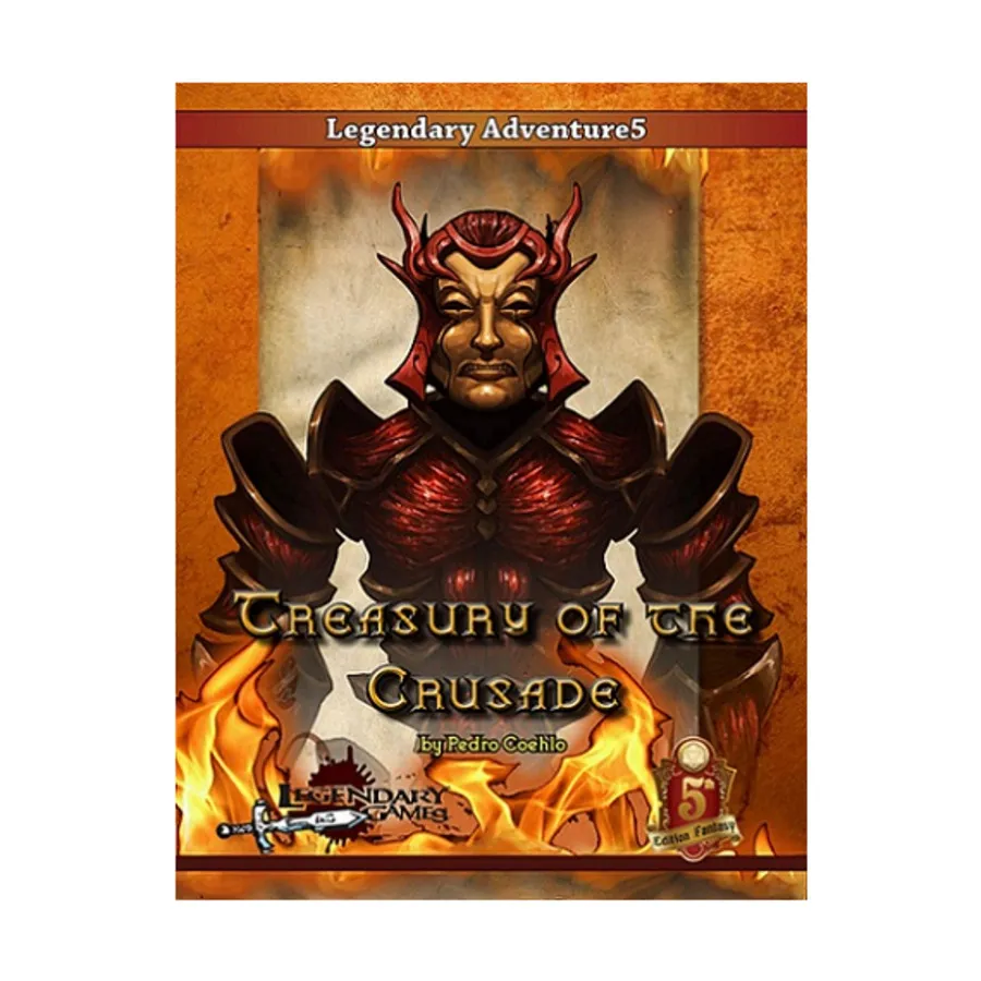 Treasury of the Crusade (5E), Dungeons & Dragons (5th Edition) - Rulebooks, Sourcebooks & Supplements (Legendary Games), мягкая обложка
Treasury of the Crusade (5E), Dungeons & Dragons (5th Edition) - Rulebooks, Sourcebooks & Supplements (Legendary Games), мягкая обложка