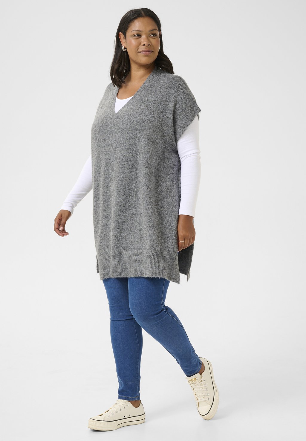 Базовая футболка KCANNETT Kaffe Curve, темно-серый
Базовая футболка KCANNETT Kaffe Curve, темно-серый