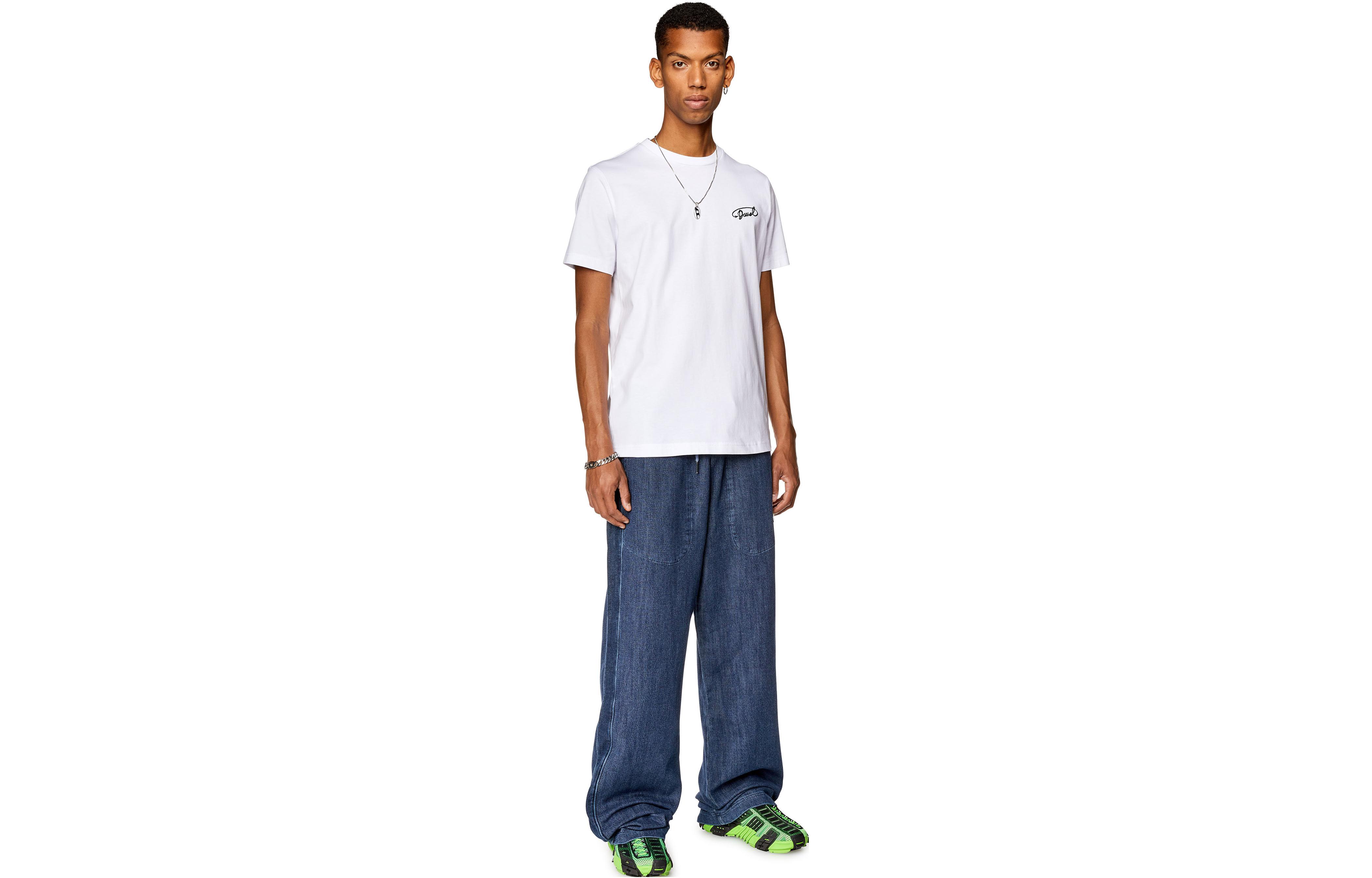 DIESEL Футболка мужская белая, Белый, DIESEL Футболка мужская белая
DIESEL Футболка мужская белая, Белый, DIESEL Футболка мужская белая