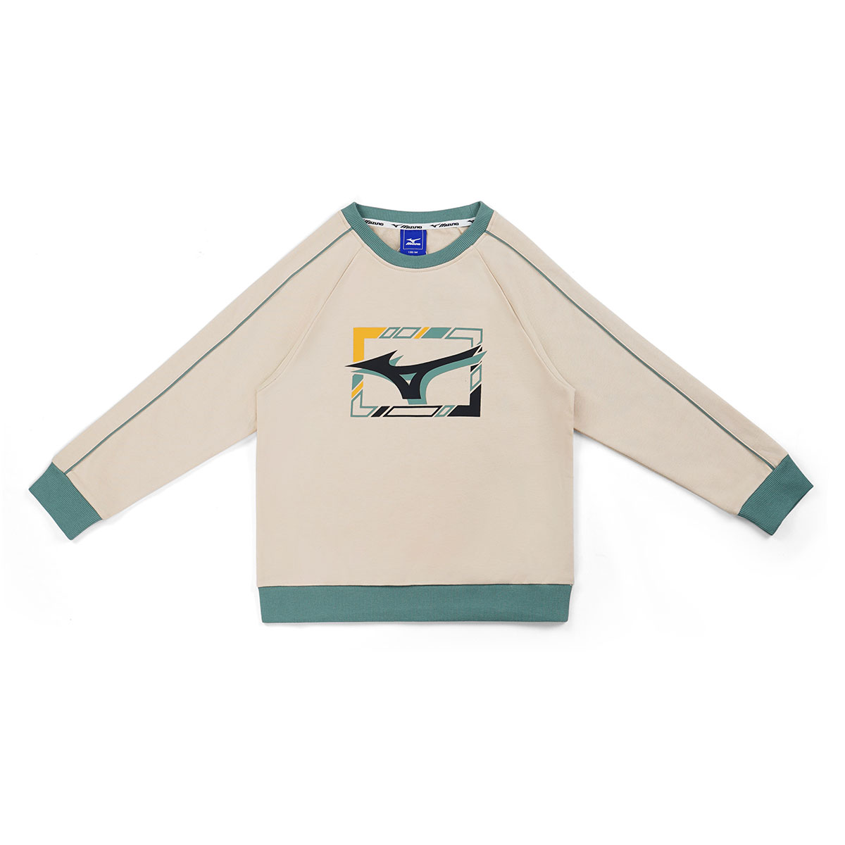 Детская толстовка Mizuno, светло-бежевая
Детская толстовка Mizuno, светло-бежевая