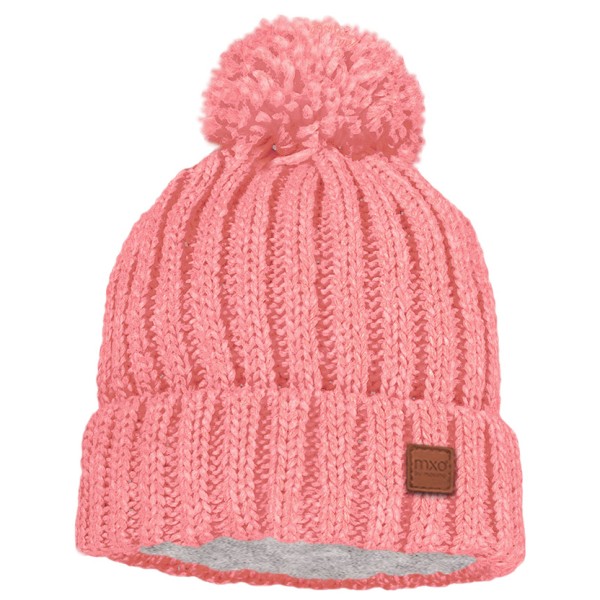Детская шапка в рубчик с помпоном и флисовой подкладкой - шапка Maximo, Ash Rose
Детская шапка в рубчик с помпоном и флисовой подкладкой - шапка Maximo, Ash Rose