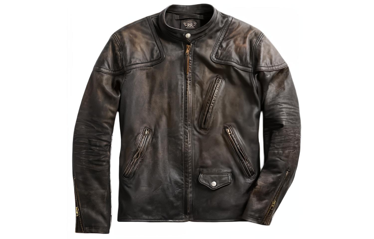 Polo Ralph Lauren Кожаная косуха Slim Fit черная
Polo Ralph Lauren Кожаная косуха Slim Fit черная