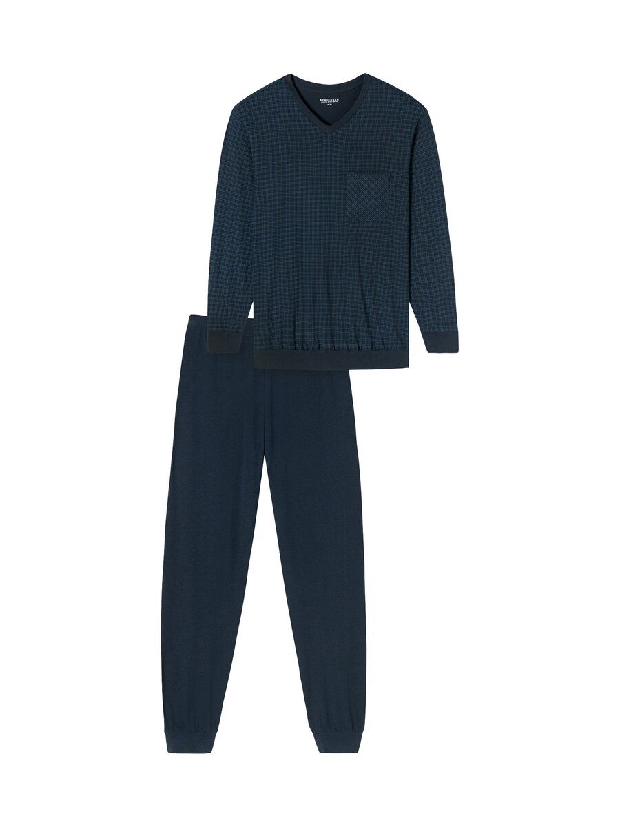 Длинная пижама SCHIESSER Comfort Essentials, Night Blue
Длинная пижама SCHIESSER Comfort Essentials, Night Blue