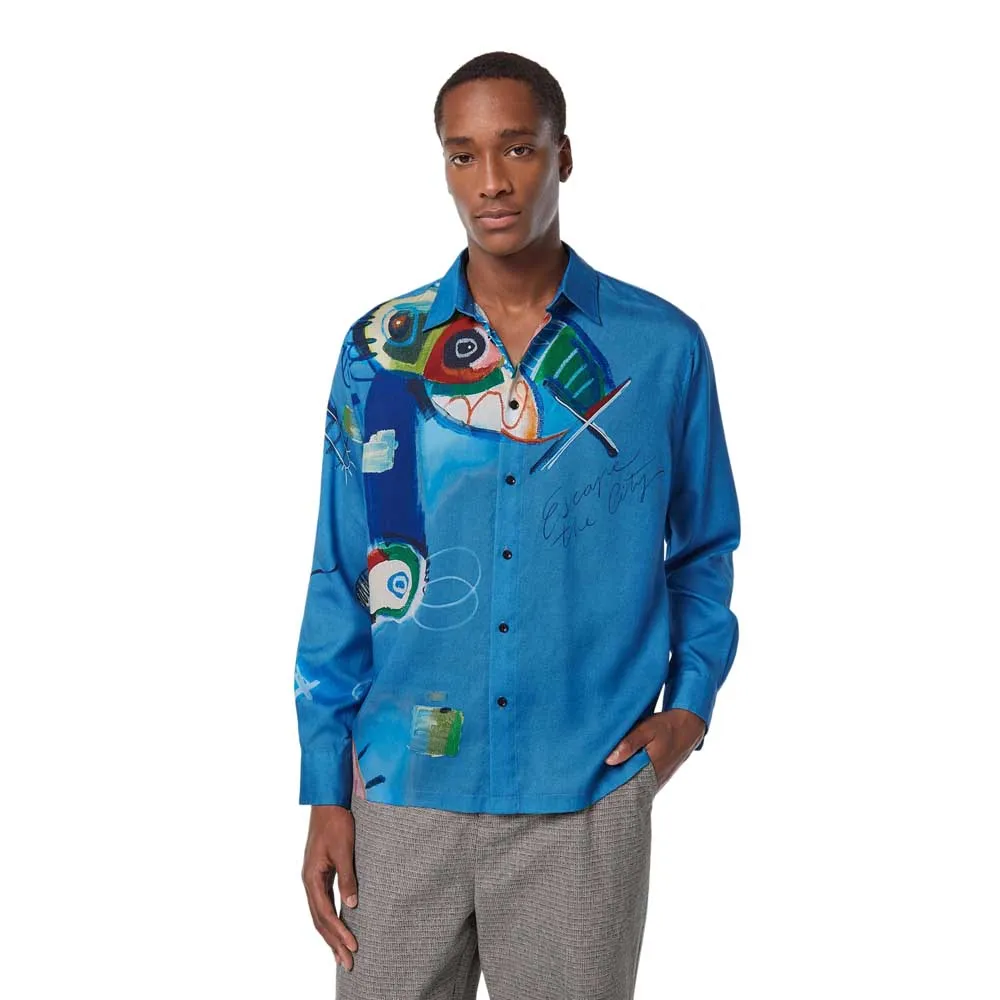 Рубашка Scotch & Soda 180024 Relaxed Fit, синий
Рубашка Scotch & Soda 180024 Relaxed Fit, синий