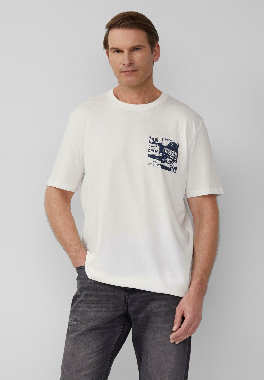 Футболка с принтом s.Oliver, белый
Футболка с принтом s.Oliver, белый