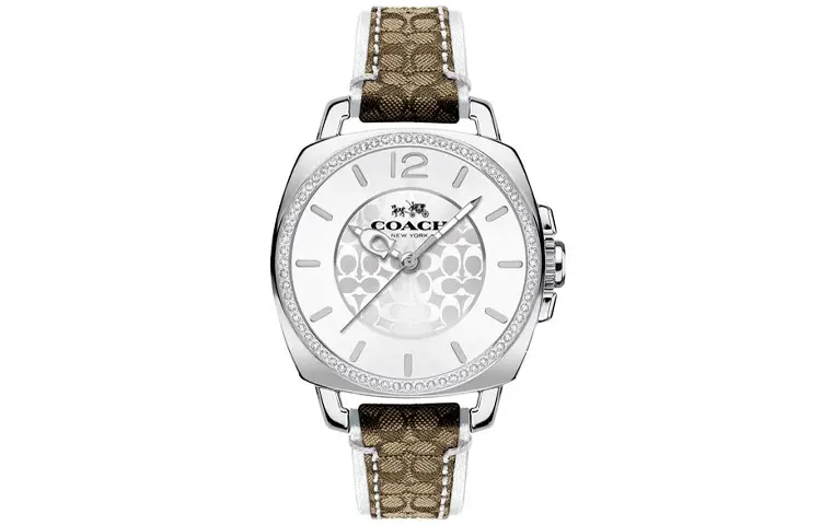 COACH Часы Wrist Watch Quartz Movement Cow Leather Strap 34mm Silver Dial Women's Watch
COACH Часы Wrist Watch Quartz Movement Cow Leather Strap 34mm Silver Dial Women's Watch