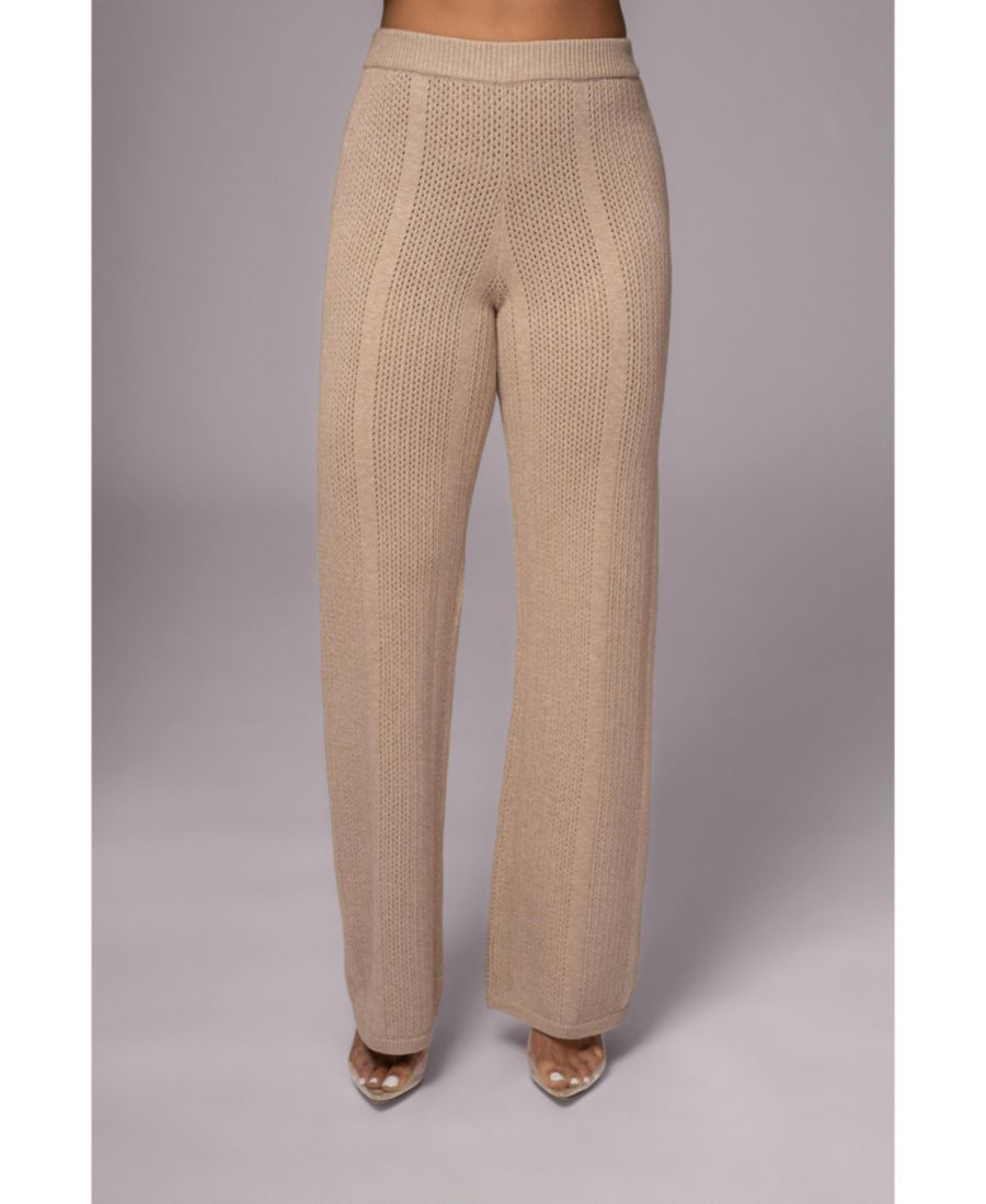 Женские вязаные брюки-свитер Fortuna JLUXLABEL, Taupe
Женские вязаные брюки-свитер Fortuna JLUXLABEL, Taupe