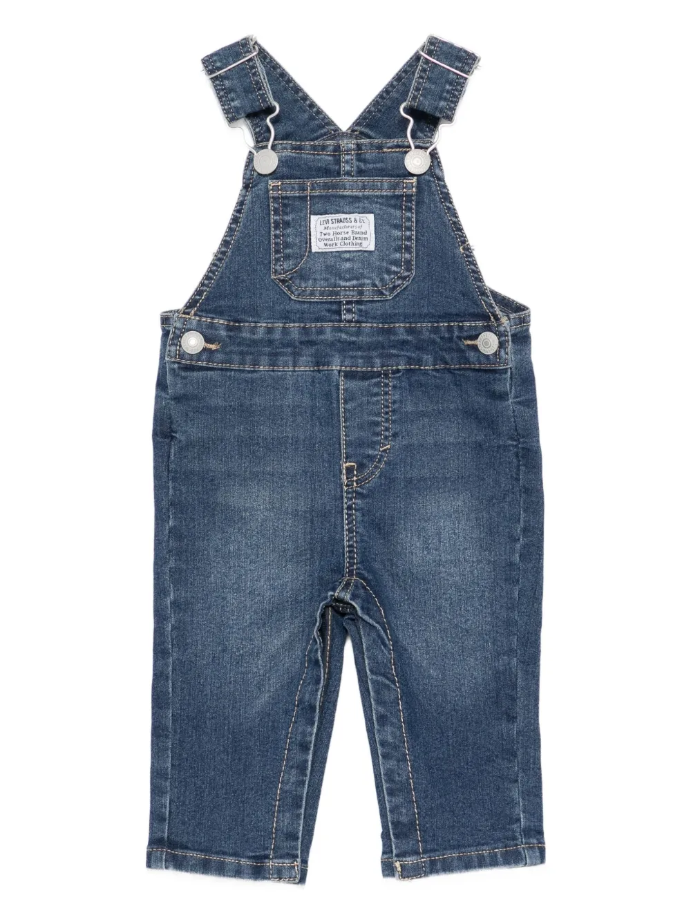 Джинсовый комбинезон на пуговицах Levi's Kids, синий
Джинсовый комбинезон на пуговицах Levi's Kids, синий