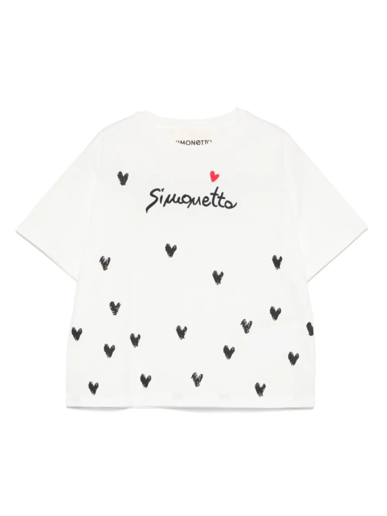 Футболка с вышитым логотипом Simonetta, белый
Футболка с вышитым логотипом Simonetta, белый