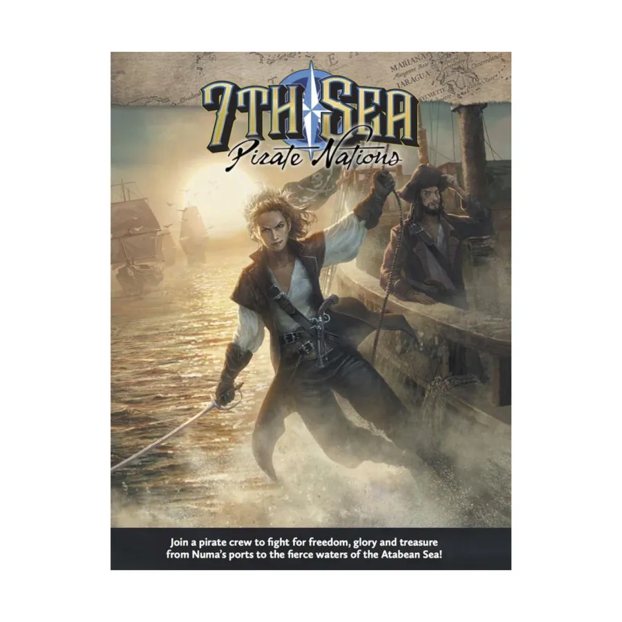 Pirate Nations (2nd Edition), 7th Sea (2nd Edition) (John Wick Presents), твердый переплет
Pirate Nations (2nd Edition), 7th Sea (2nd Edition) (John Wick Presents), твердый переплет