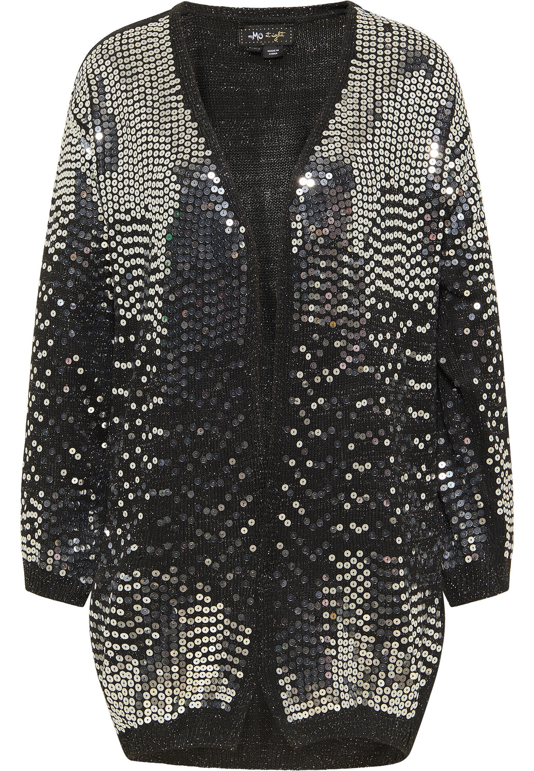 Толстовка myMo at night Strickjacke, черный
Толстовка myMo at night Strickjacke, черный