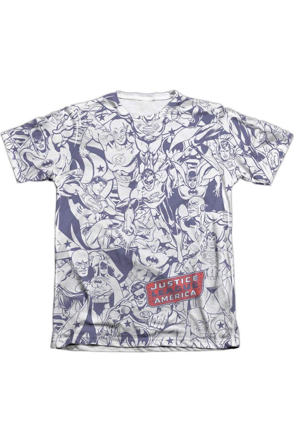 Футболка с коротким рукавом DC Comics Justice All Around для взрослых 65/35 поли/хлопок Gildan, белый
Футболка с коротким рукавом DC Comics Justice All Around для взрослых 65/35 поли/хлопок Gildan, белый