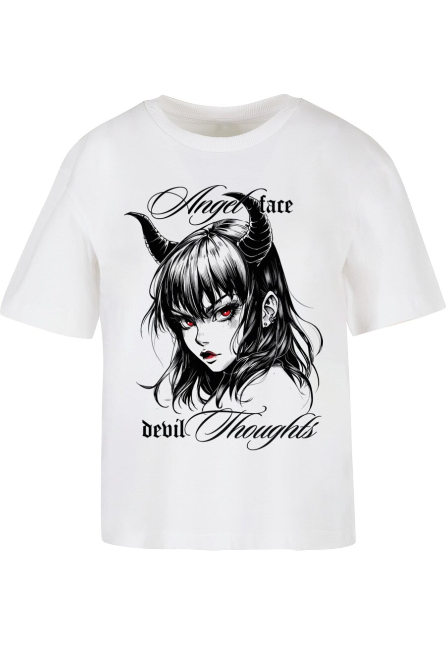Рубашка Miss Tee Devil Thoughts, белый
Рубашка Miss Tee Devil Thoughts, белый