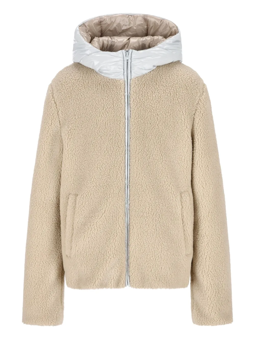 Куртка из плюшевого флиса с капюшоном Herno Kids, нейтральный
Куртка из плюшевого флиса с капюшоном Herno Kids, нейтральный