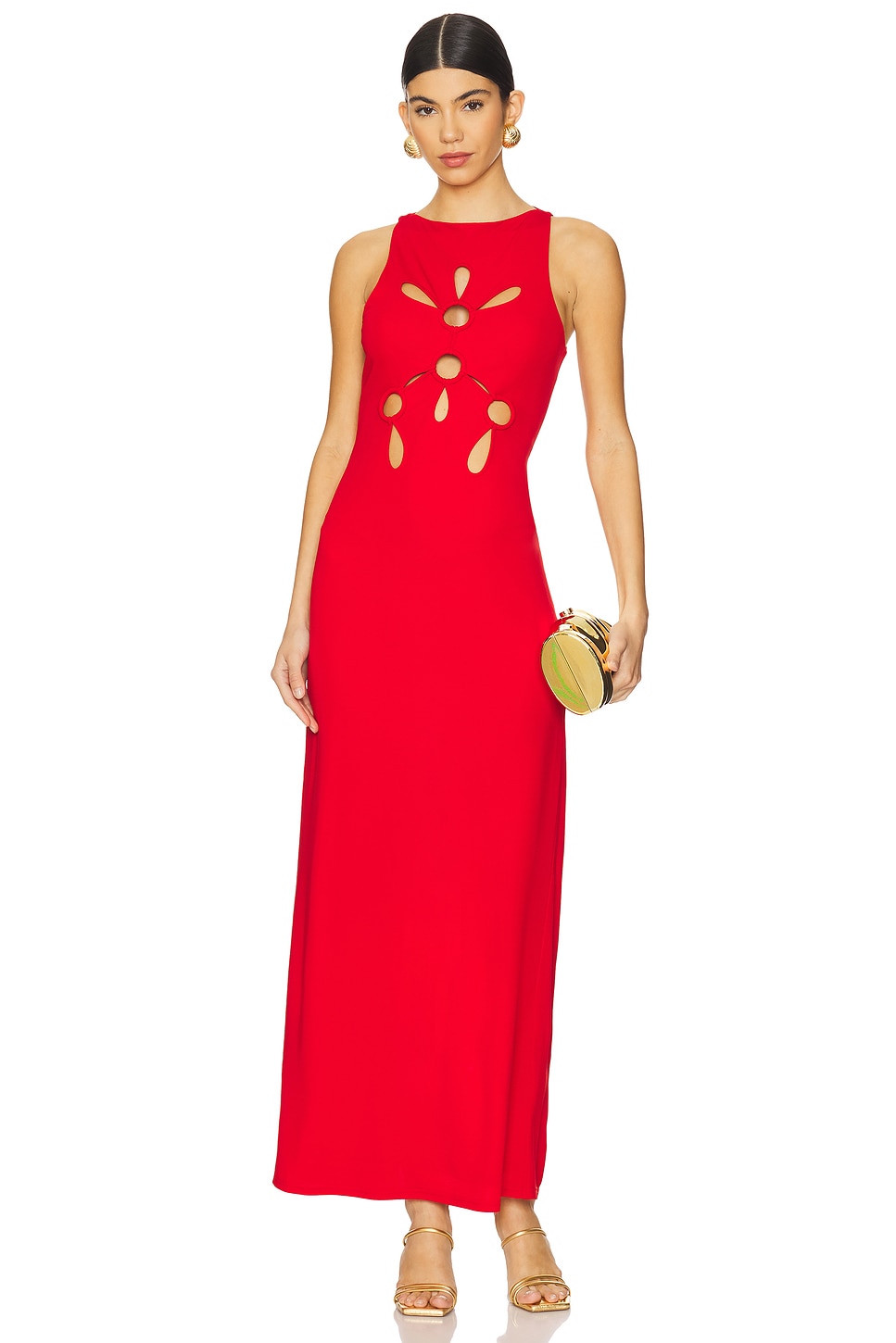 Платье "Brody" Cult Gaia, ghermez
Платье "Brody" Cult Gaia, ghermez