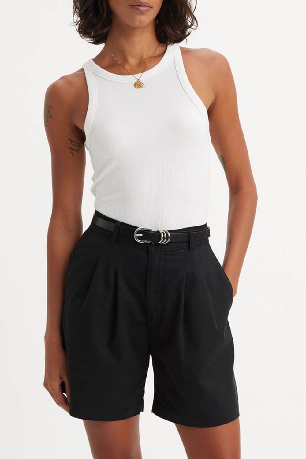 Плиссированные шорты приталенного кроя Levi'S, мультиколор
Плиссированные шорты приталенного кроя Levi'S, мультиколор