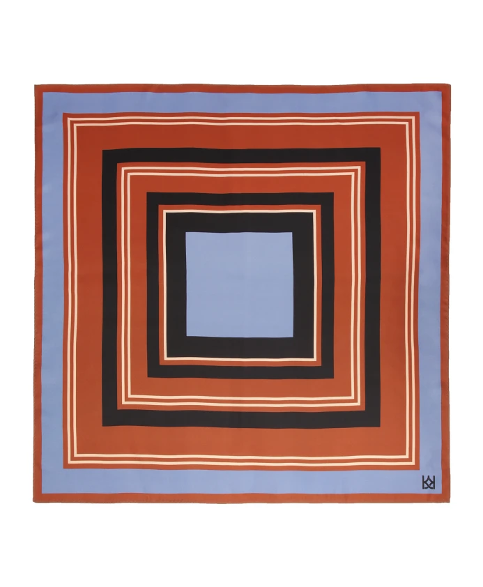 Шелковый шарф в квадратах Kazar, мультиколор
Шелковый шарф в квадратах Kazar, мультиколор