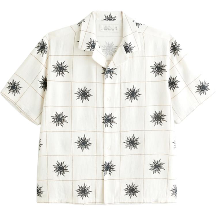 Рубашка мужская с принтом Abercrombie&Fitch, кремовый
Рубашка мужская с принтом Abercrombie&Fitch, кремовый