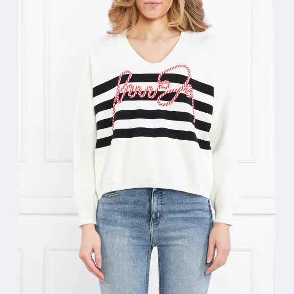 Свитер обычного кроя Liu Jo, белый
Свитер обычного кроя Liu Jo, белый