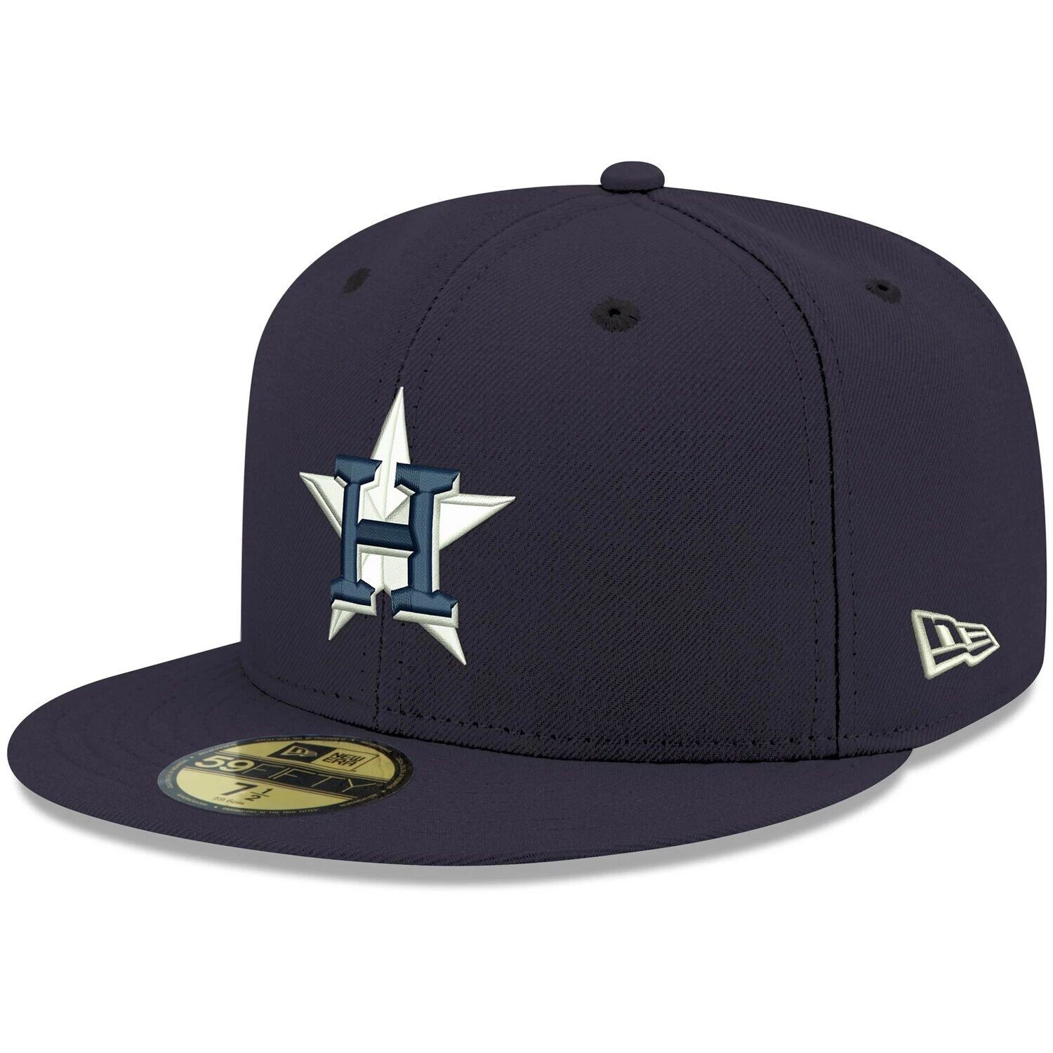 Мужская темно-синяя шляпа New Era Houston Astros Logo 59FIFTY с логотипом белого цвета
Мужская темно-синяя шляпа New Era Houston Astros Logo 59FIFTY с логотипом белого цвета