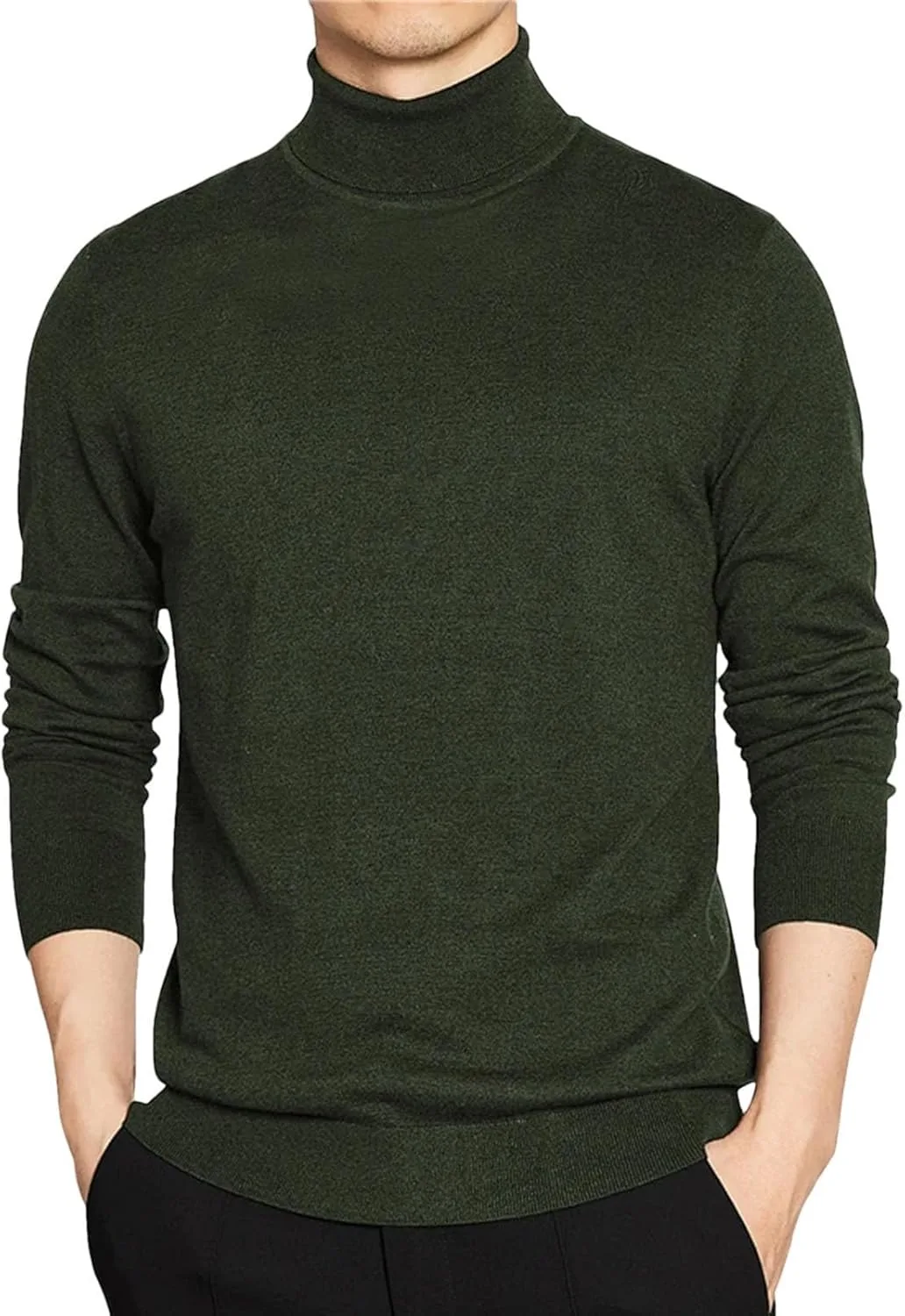 Мужской свитер-водолазка с длинным рукавом, свободный, теплый
Мужской свитер-водолазка с длинным рукавом, свободный, теплый