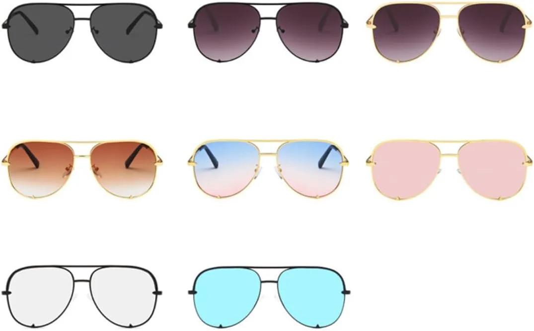 Солнцезащитные очки с защитой UV400 | Увеличенная металлическая оправа | для женщин и мужчин, для занятий спортом на открытом воздухе и вождения DSVIGF, Black Blue
Солнцезащитные очки с защитой UV400 | Увеличенная металлическая оправа | для женщин и мужчин, для занятий спортом на открытом воздухе и вождения DSVIGF, Black Blue