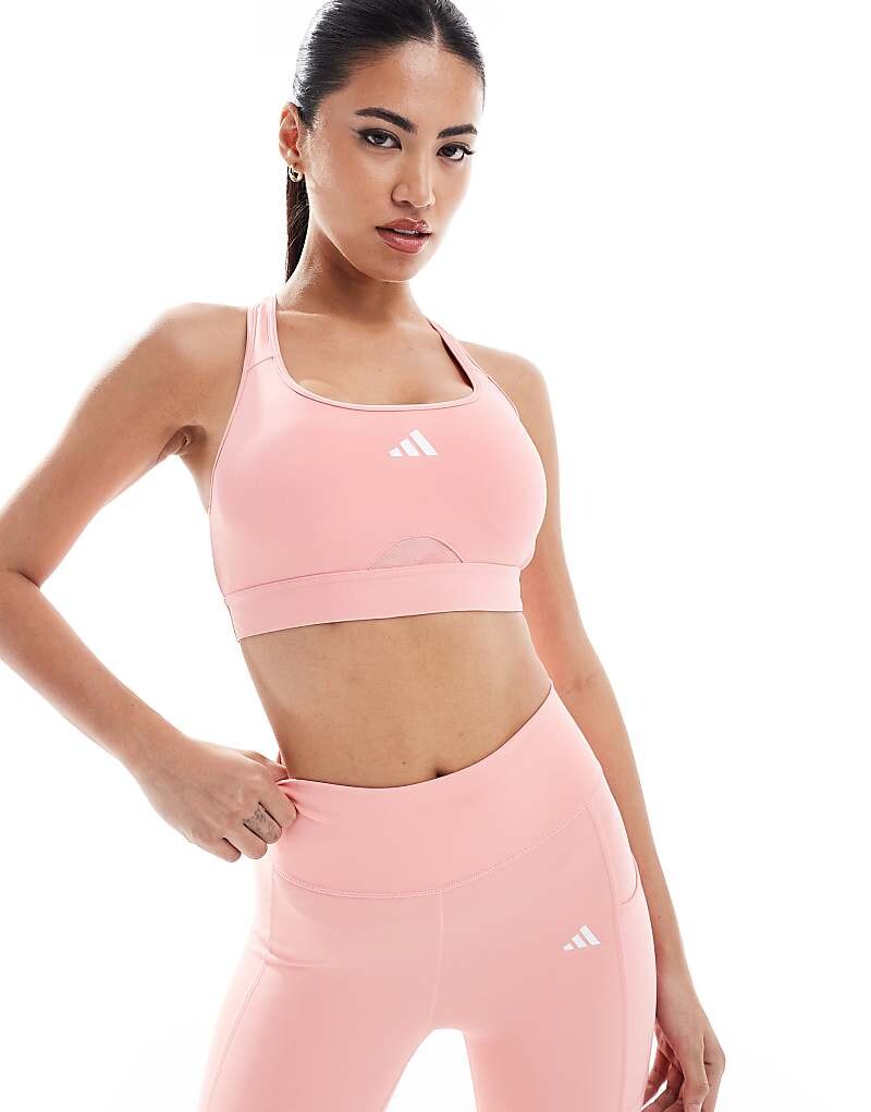 adidas Performance – Techfit – Розовый спортивный бюстгальтер средней поддержки
adidas Performance – Techfit – Розовый спортивный бюстгальтер средней поддержки