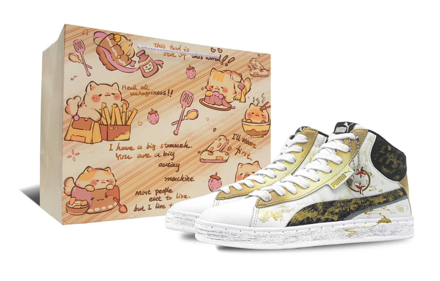 PUMA Белые мужские кроссовки для скейтбординга low top 1948 Sun God устойчивые к истиранию дышащие
PUMA Белые мужские кроссовки для скейтбординга low top 1948 Sun God устойчивые к истиранию дышащие