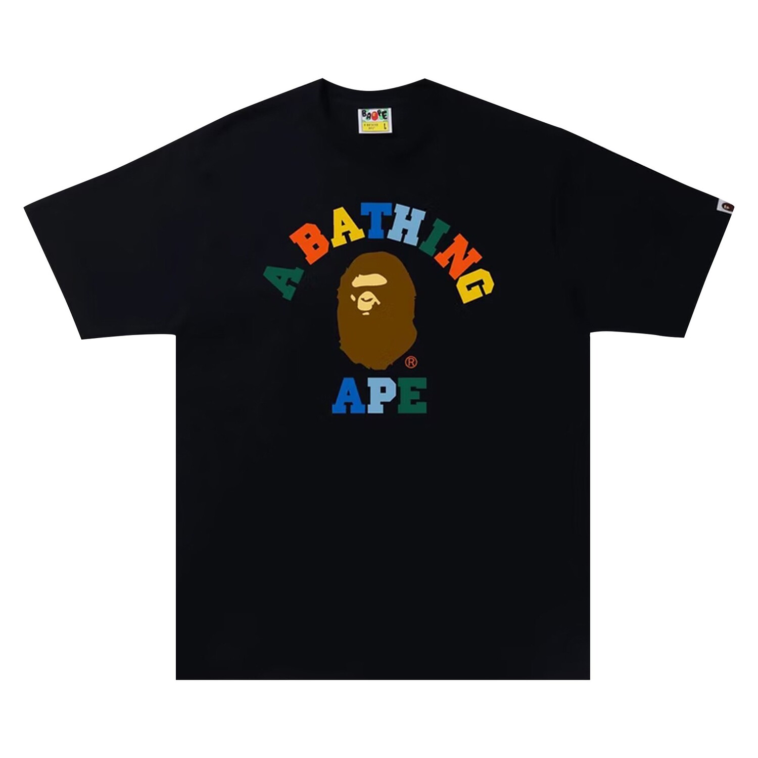 Футболка колледжа BAPE Colors, черная, Черный, Футболка колледжа BAPE Colors, черная
Футболка колледжа BAPE Colors, черная, Черный, Футболка колледжа BAPE Colors, черная