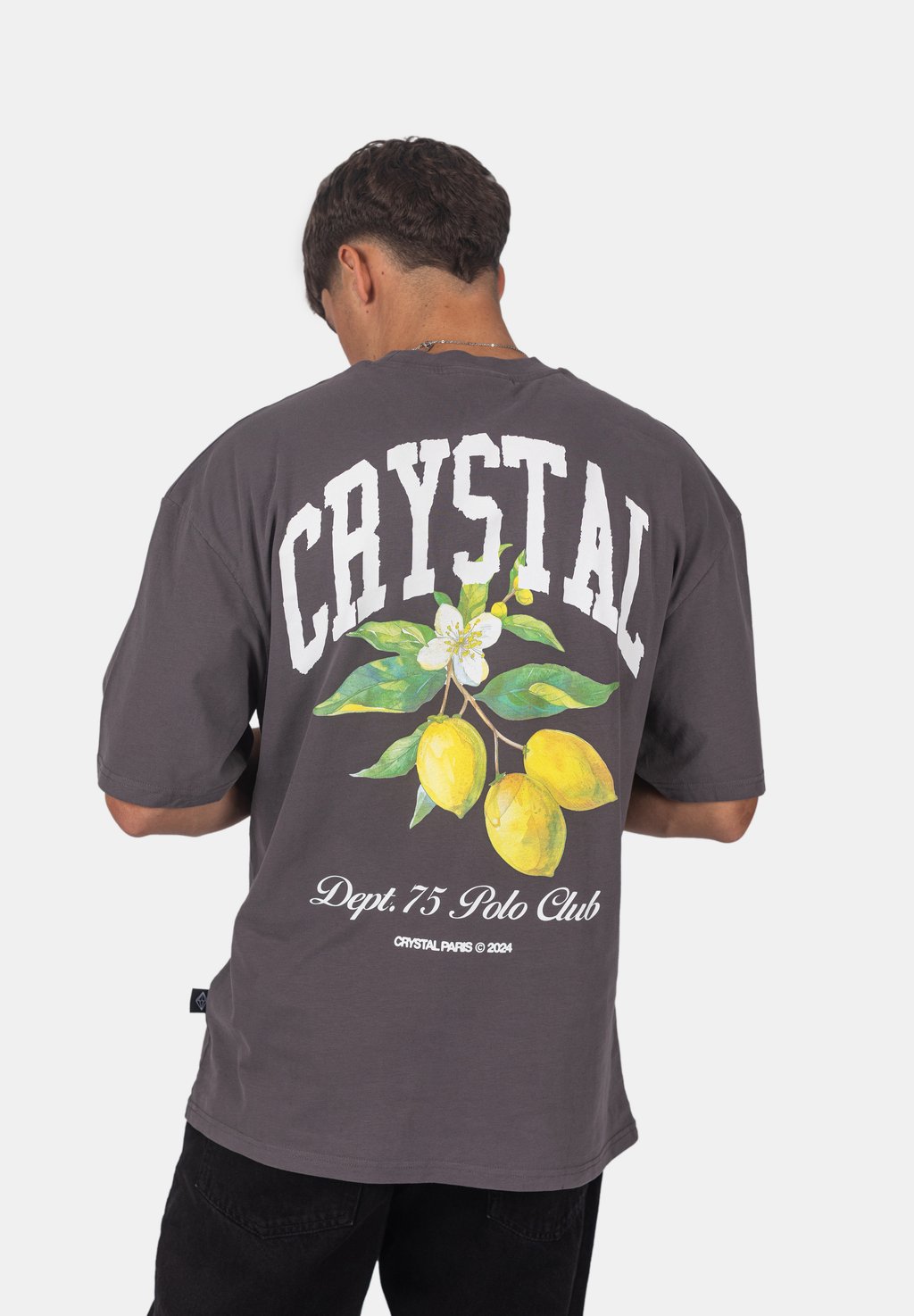 Футболка с принтом CLUB CRYSTAL PARIS, серый
Футболка с принтом CLUB CRYSTAL PARIS, серый