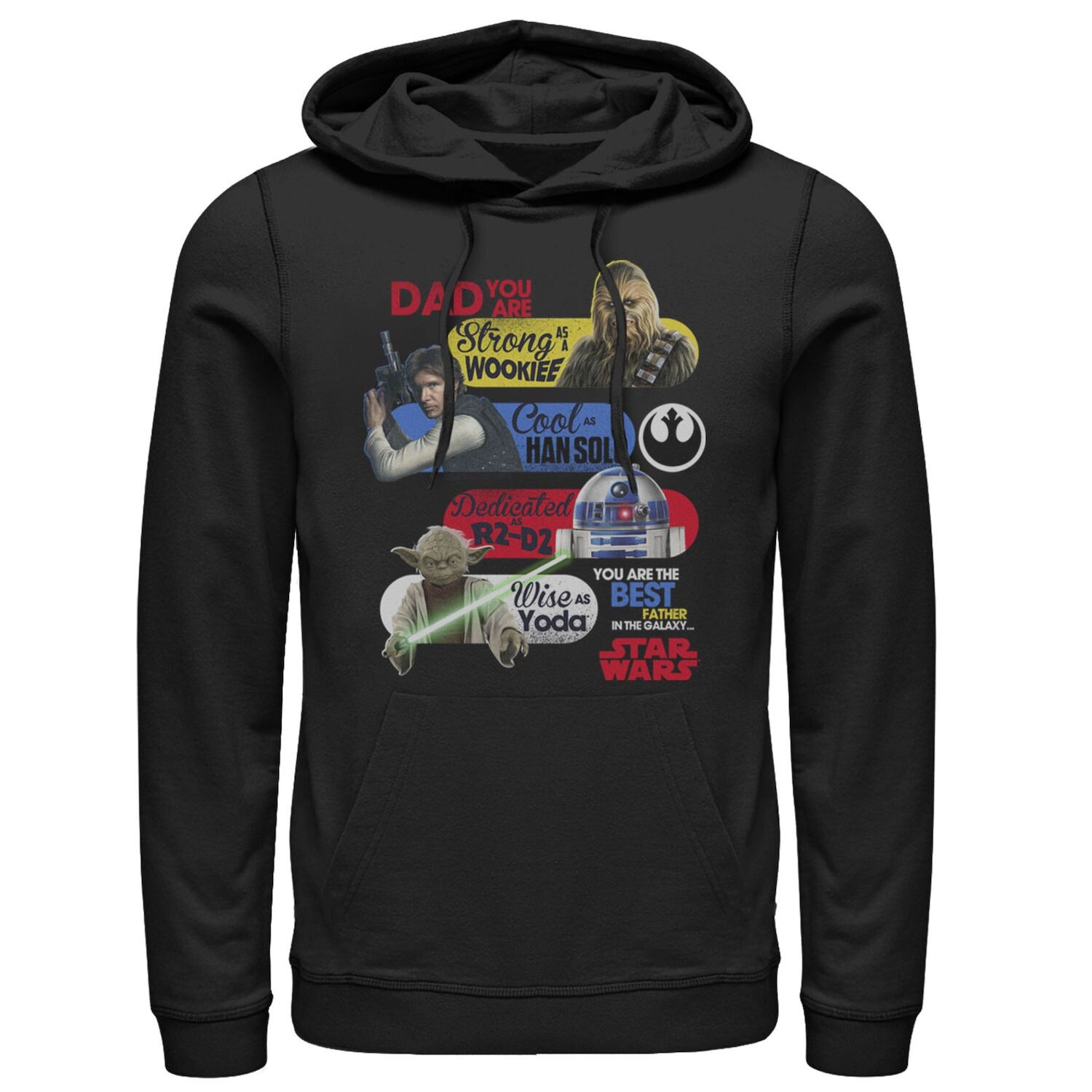 Мужская толстовка с рисунком Best Father In The Galaxy Star Wars 
Мужская толстовка с рисунком Best Father In The Galaxy Star Wars