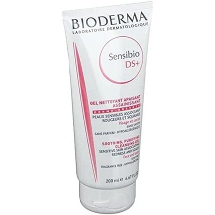 Sensibio Ds+ Пенящийся очищающий гель 200 мл, Bioderma 
Sensibio Ds+ Пенящийся очищающий гель 200 мл, Bioderma