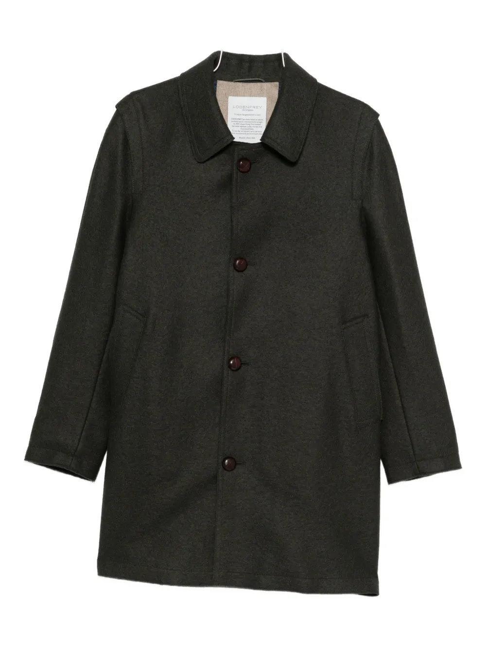 Однобортное пальто из фетра Lodenfrey, черный
Однобортное пальто из фетра Lodenfrey, черный