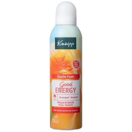 Пена для душа Good Energy: освежающий уход за телом. Kneipp
Пена для душа Good Energy: освежающий уход за телом. Kneipp