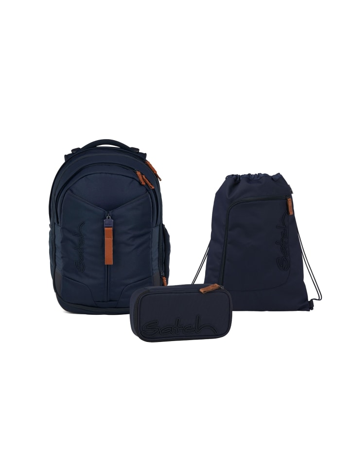 Satch Набор из 3 школьных рюкзаков MATCH Nordic Blue синего цвета
Satch Набор из 3 школьных рюкзаков MATCH Nordic Blue синего цвета