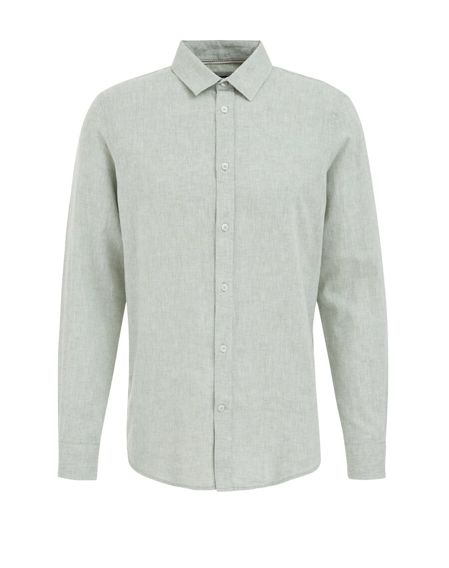 Приталенная рубашка на пуговицах WE Fashion, пастельный зеленый
Приталенная рубашка на пуговицах WE Fashion, пастельный зеленый