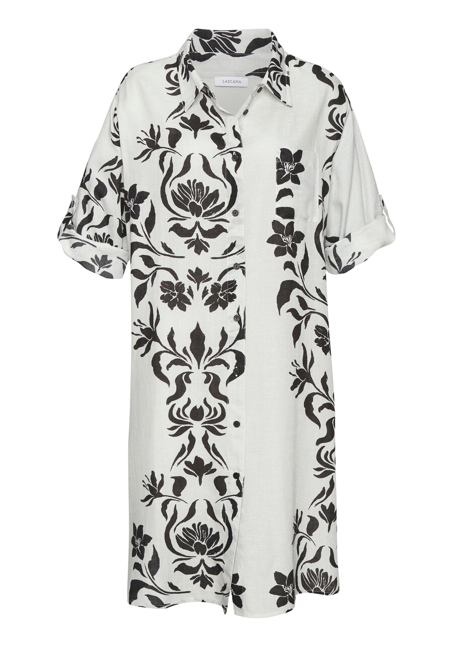 Платье-рубашка LASCANA, White
Платье-рубашка LASCANA, White