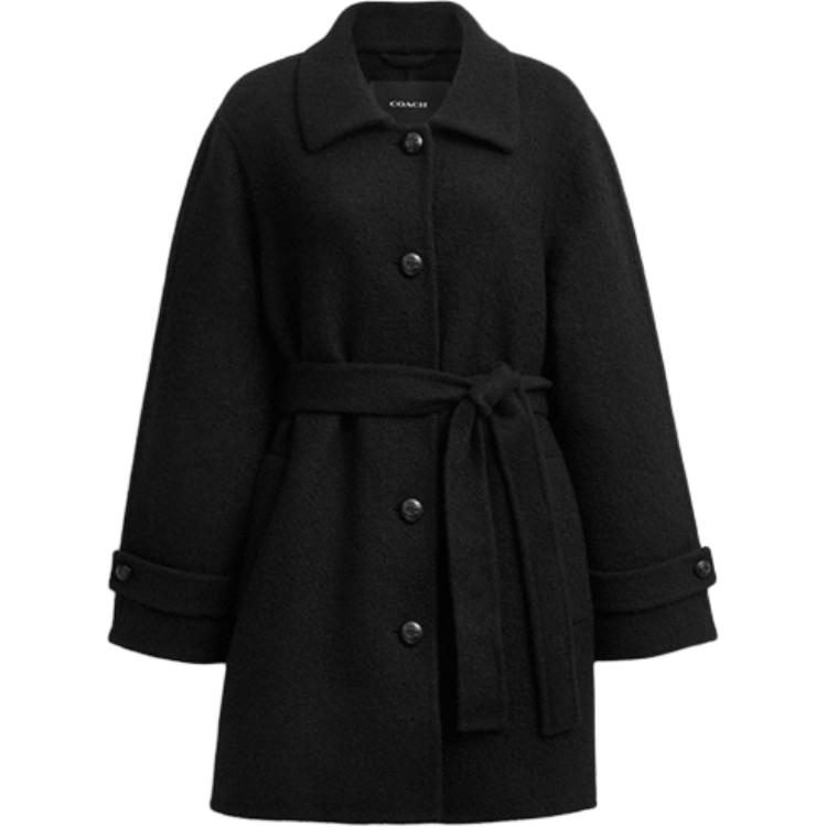 COACH Женское черное пальто Black
COACH Женское черное пальто Black