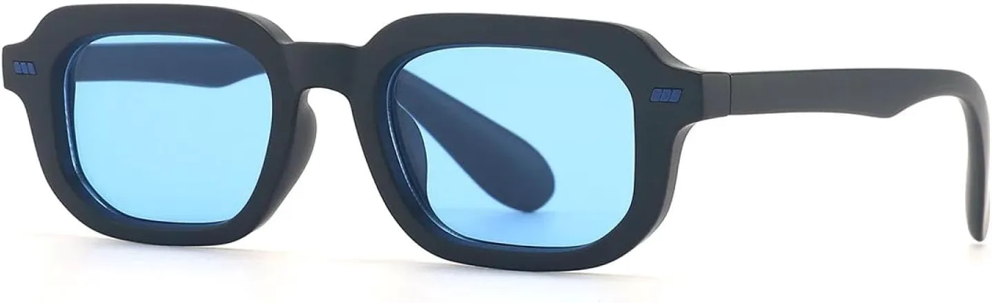 Классические винтажные солнцезащитные очки для женщин и мужчин в стиле панк, популярные для активного отдыха и вождения, роскошные, красочные TVTBBVV, Black Blue
Классические винтажные солнцезащитные очки для женщин и мужчин в стиле панк, популярные для активного отдыха и вождения, роскошные, красочные TVTBBVV, Black Blue